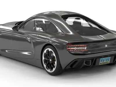 Bugatti Veyron PL 3D model