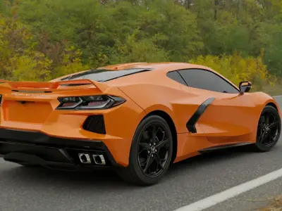 Chevrolet Corvette Stingray 2021 3D model