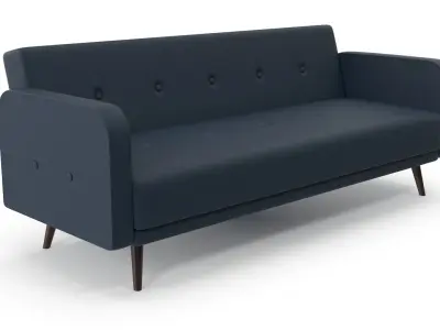 Sofa v1 Low-poly 3D model