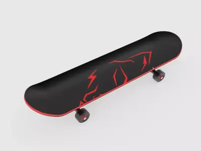 Skateboard 3D model