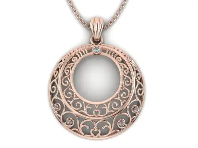 Fashion Pendant 3D print model