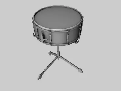 Snare Drum 3 Models 3D model