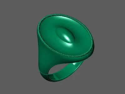 Plain Ring Women Ready STL 3DM Models Womens Rings 3D models 3D print model 63