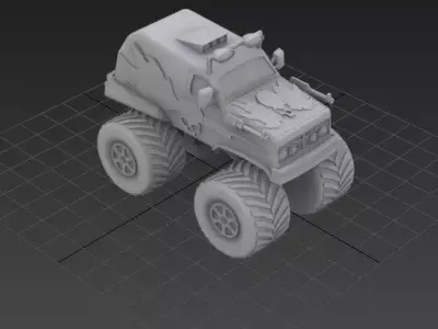 Twisted Metal 2 Hammerhead  3D print model
