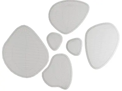 Cattelan Italia Hawaii Luxury Mirror 3D model