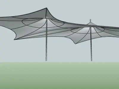 fiber tensile 3D model