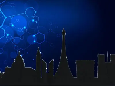 City pattern Circuit 3D model