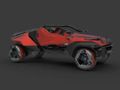 Off- Road Truck 3D model