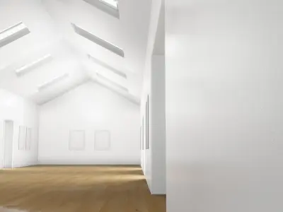 ART GALLERY 2 Museum Interior 3D 3D model