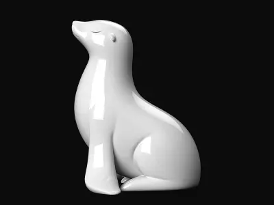 Seal Sculpture 3D print model