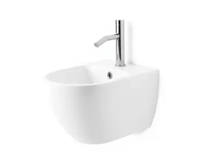 Elegant Ceramic Basin model pack Low-poly 3D model