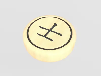 Chinese Chess Advisor v2 001 Low-poly 3D model