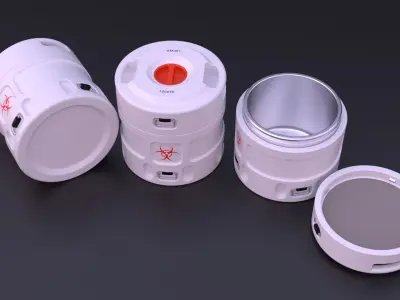 SciFi Container 3 3D model