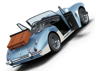 Austin-Healey 3000 MkII 3D model