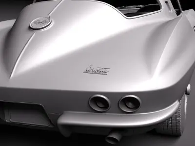 Chevrolet C2 3D model