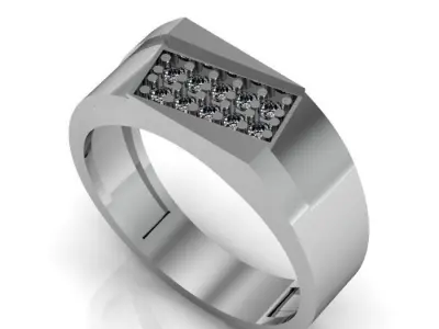 man ring 3D print model