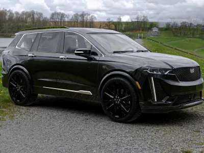 Cadillac XT6 3D model