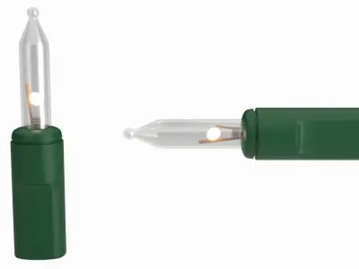 Christmas Light Low-poly 3D model