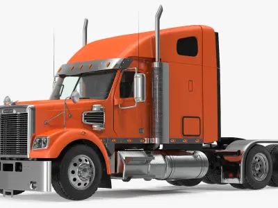 2020 Freightliner 122SD Truck 3D model