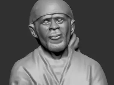 sai baba 3d model 3D print model