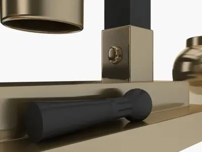 Decorative Bell Low-poly 3D model