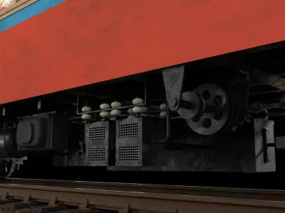Train Kuha Series 100 3D model