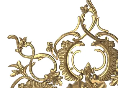  decorative pattern ready for 3D printing 3D model