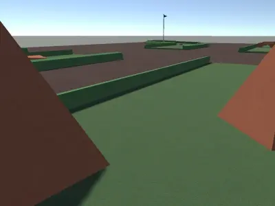 Mini Golf Course 3D model