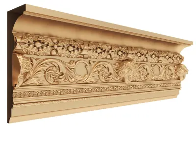 Ceiling Molding 1 - For CNC and Interior 3D model purchase