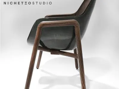Stella chair by Luca Nichetto 3D model