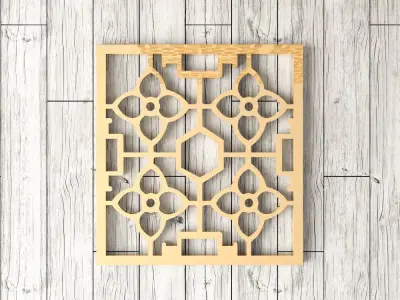 Decorative Panel 12 3D model