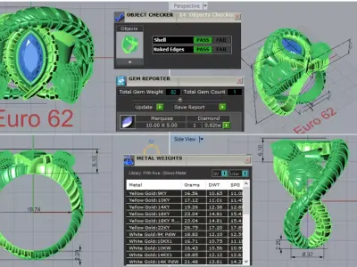A Symphony of Color and Form with a Stunning Snakes jr00232 3D print model