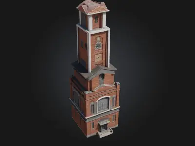 Clock Tower Sentinel 3D model