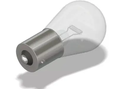 Light bulb 1141 P21W 24V - BA15s 3D model