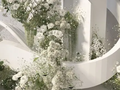 Floristry Fine art display 3D model