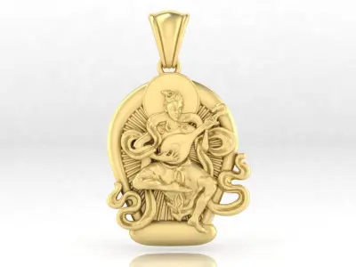 Necklaces Buddha 3D print model