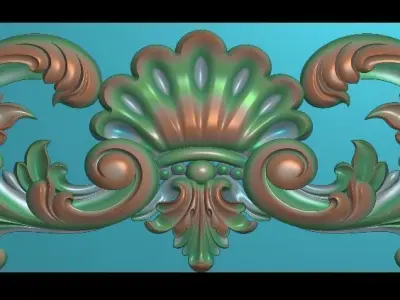 3d neoclassical door 3D print model purchase