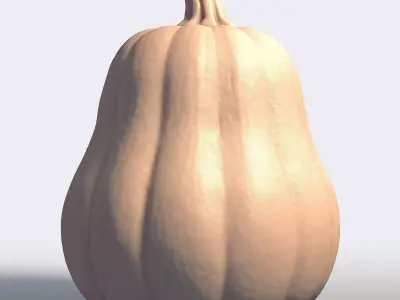 Monster Pumpkin Halloween Sculpture 3D print model
