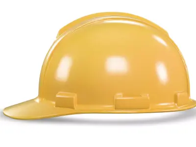 Safety Helmet   Construction Helmet Low-poly 3D model