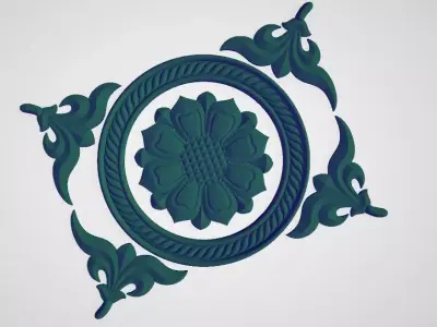 Furniture Appliques 5 3D model