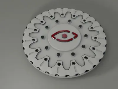 Sci Fi Wall Art Free 3D model