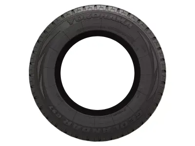Tire Yokohama 3D model