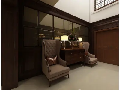 big house decoration 3D model