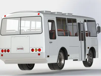 Bus PAZ-320530-04 3D model