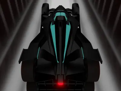Formula E Car 3D model
