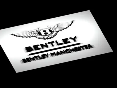 Bentley Logo Free 3D model