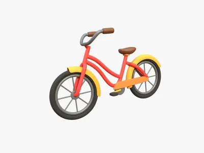 bicycle 3D model by slabdsgn from CGTrader