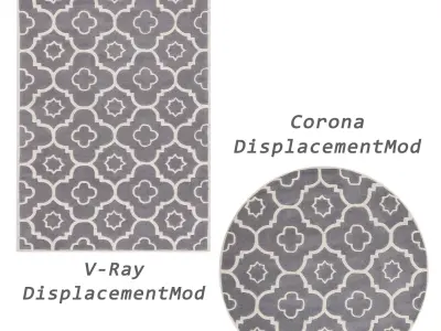 Rugs No 560 Low-poly 3D model