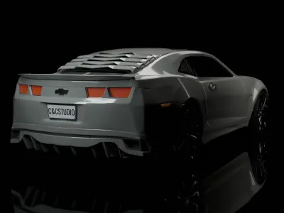 Camaro car 3D model