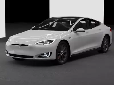 TESLA model S - 3D model 3D model